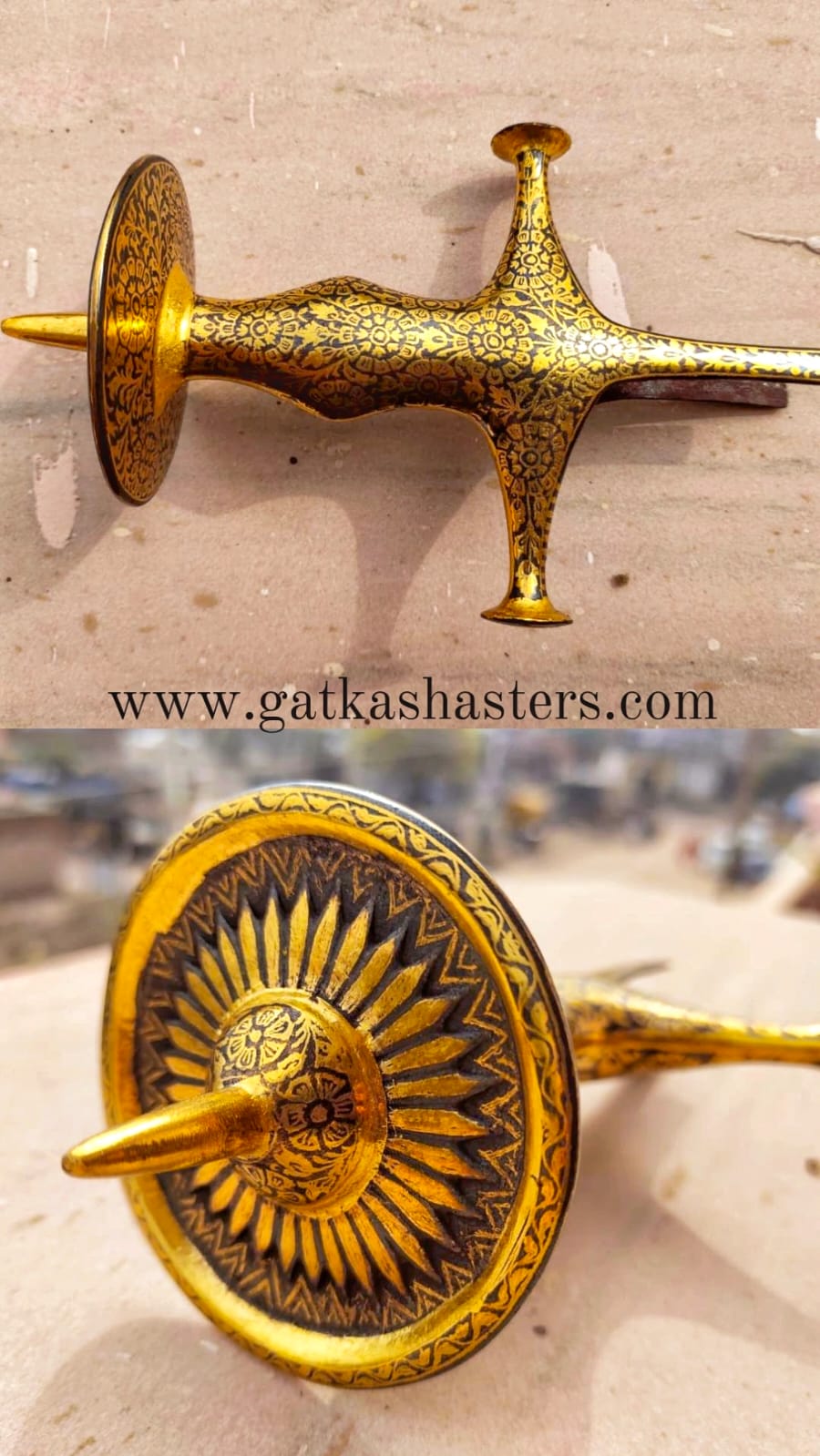 Gold work Hilt